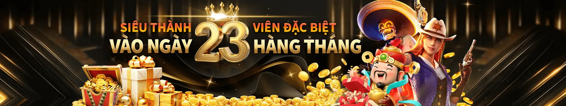 siêu thành viên 123b nhận phần quà bí mật