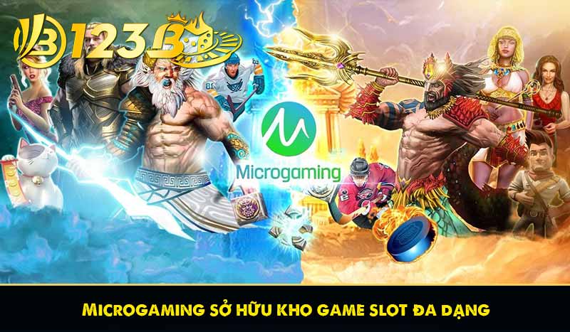 Microgaming sở hữu kho game slot đa dạng